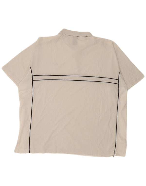 Męska koszulka polo Nike 2XL w białe paski