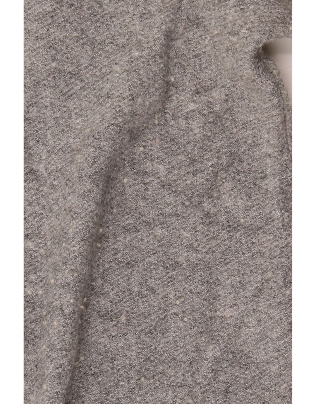 Damski sweter oversize Superdry z otwartym kardiganem UK 2 2XS Szary nakrapiany