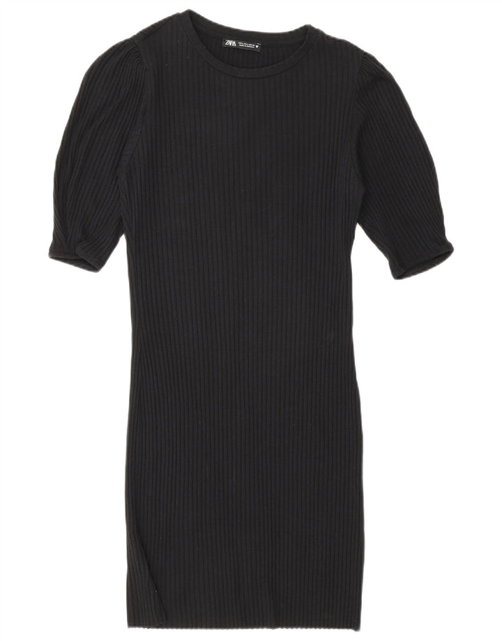 Sukienka damska Zara Bodycon UK 14, duża, czarna