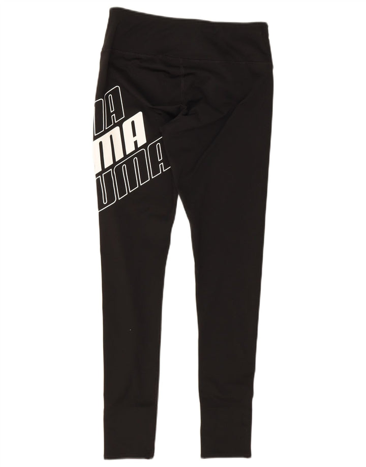 Damskie legginsy Nike Graphic UK 8, małe, czarne