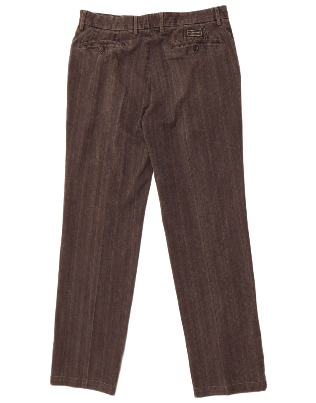 Męskie spodnie Chino Marlboro Classics EU 52 XL W34 L33 Szare paski