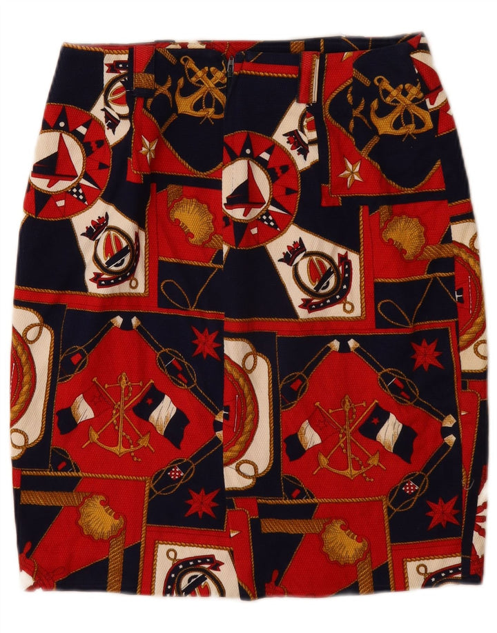 Damska spódnica ołówkowa LES COPAINS IT 42 Medium W26 Granatowa