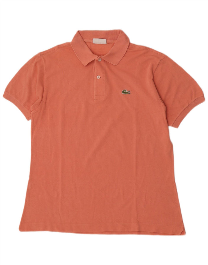 Męska koszulka polo Lacoste, rozmiar 4, średnia, różowa, bawełniana