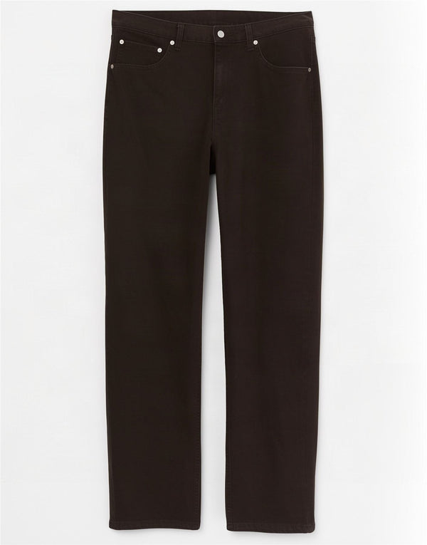 Męskie dżinsy Levi's 752 Straight W34 L34 Czarna bawełna