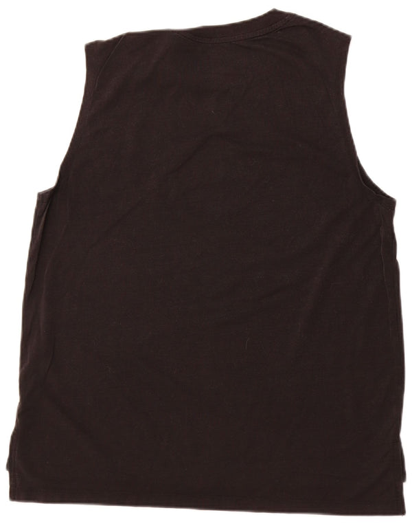 Męska kamizelka z grafiką NIKE, średnia czarna