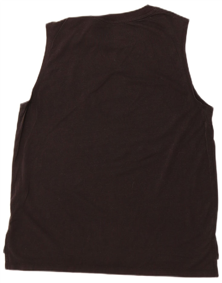 Męska kamizelka z grafiką NIKE, średnia czarna