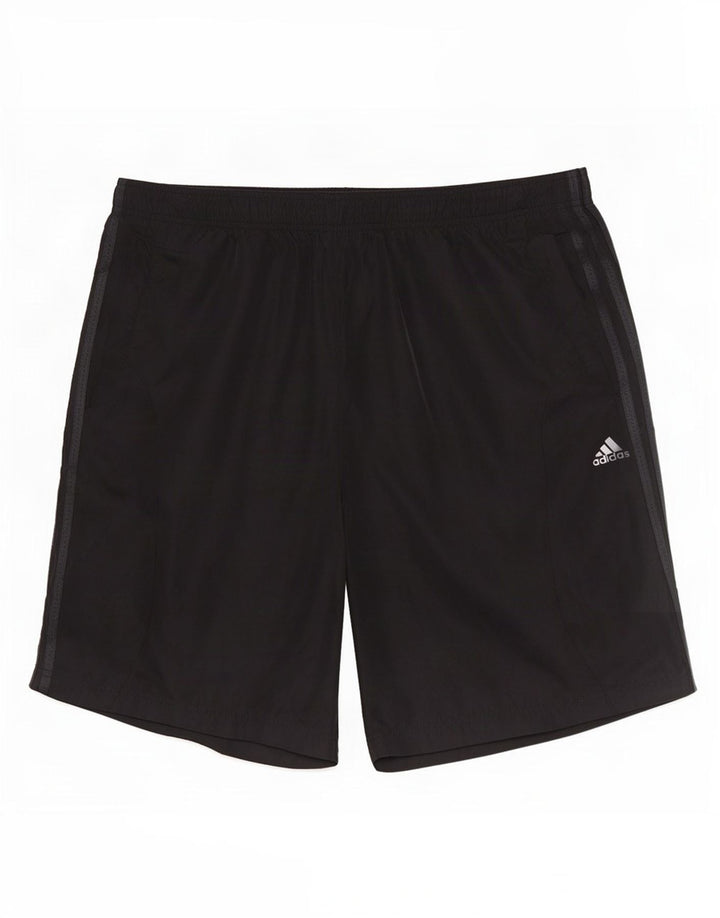 Adidas Męskie Spodenki sportowe Climacool 2XL Czarny poliester z blokami kolorów