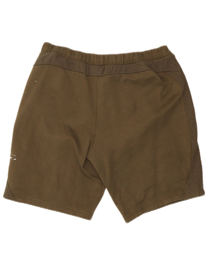 Męskie spodenki sportowe Puma XL, bawełniane, khaki