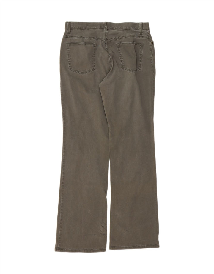 EDDIE BAUER Womens Stretch Casual Trousers US 8 Medium W36 L31 Grey Vintage Eddie Bauer and Second-Hand Eddie Bauer from Messina Hembry 