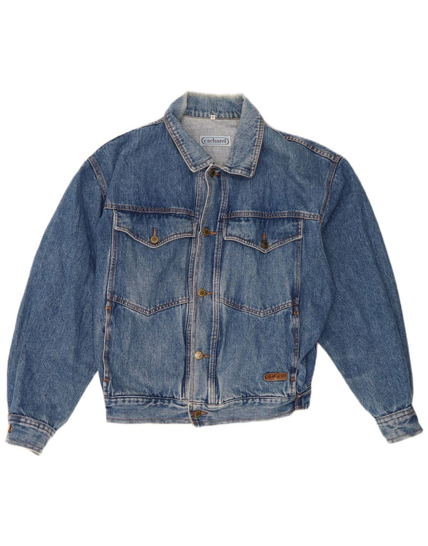 Męska kurtka dżinsowa Cacharel UK 36 Small Blue Cotton