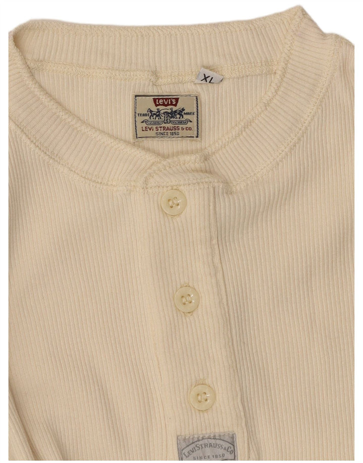 Damska koszulka LEVI'S Top UK 18 XL Off White