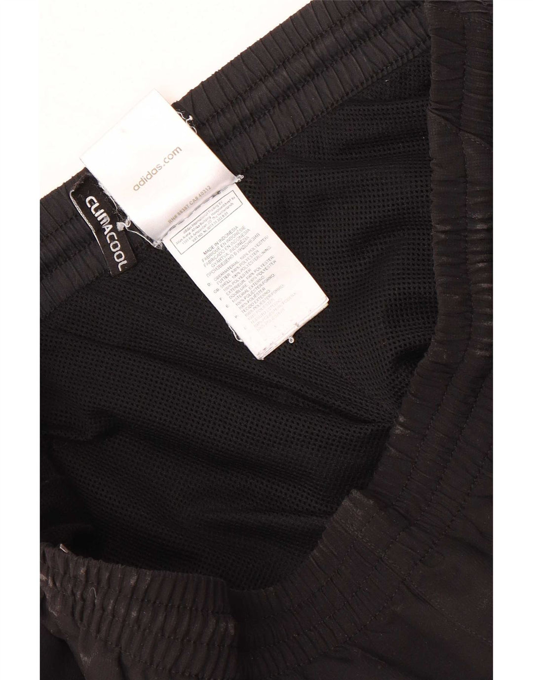 Adidas Męskie spodnie dresowe Climacool Joggers Small Black Colourblock