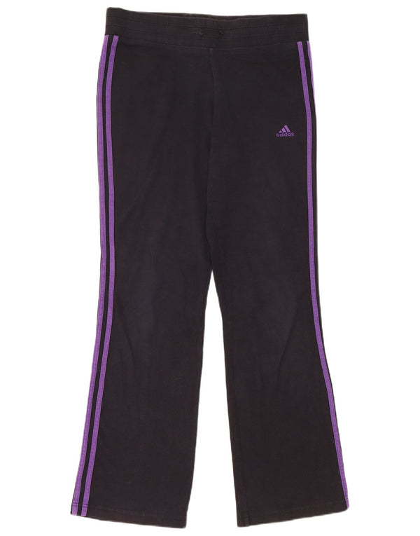 Damskie spodnie dresowe Adidas UK 12 Średni granatowy, bawełniany