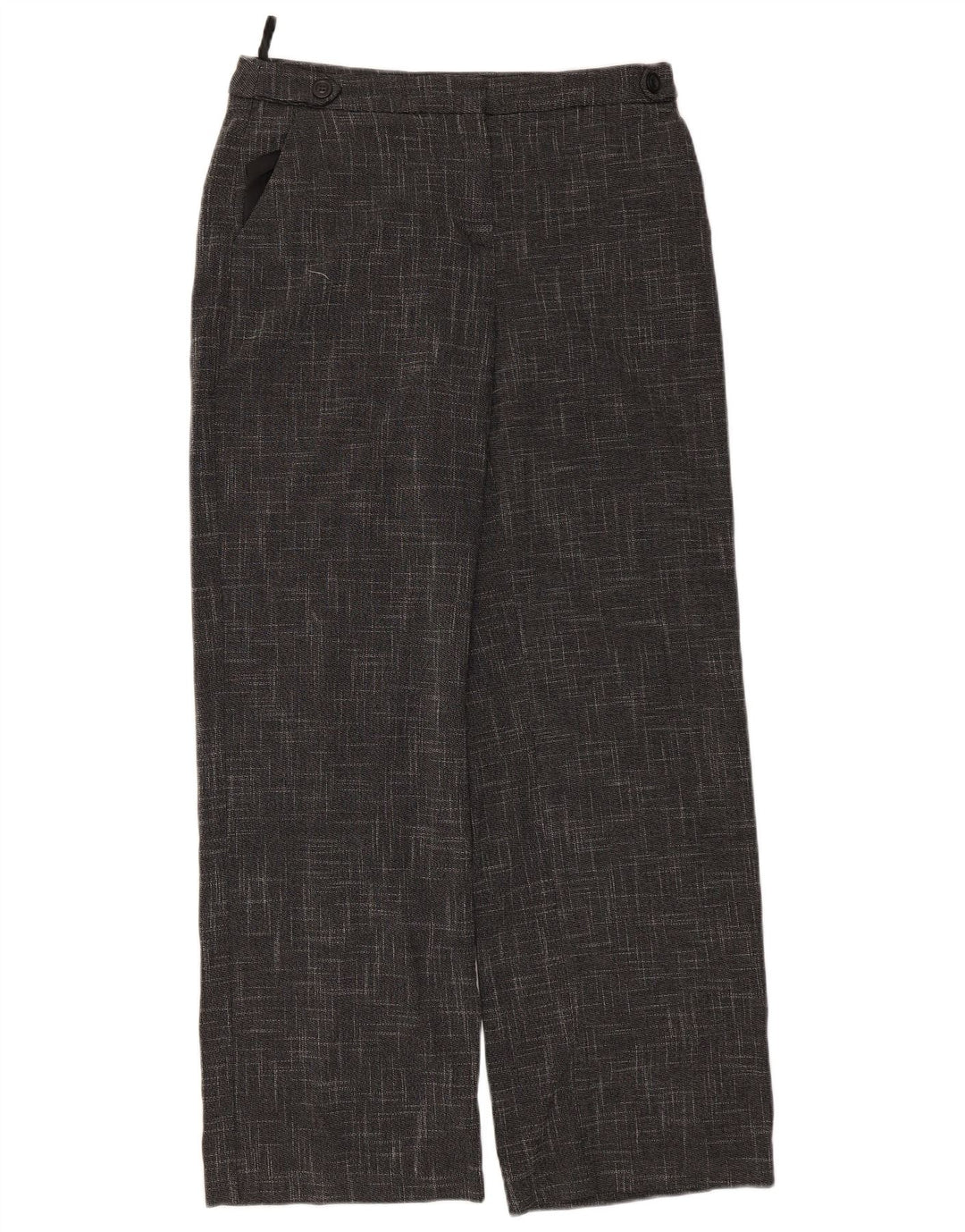 Damskie spodnie Chino Marks & Spencer UK 10 Small W30 L29 Szara kratka