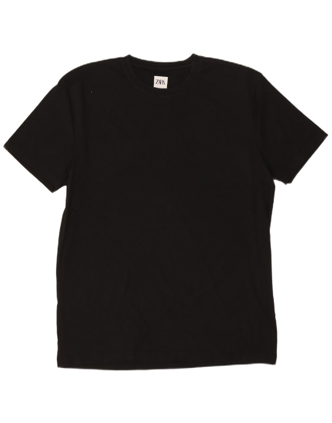 Męski T-shirt ZARA Slim Fit Top XL, czarny
