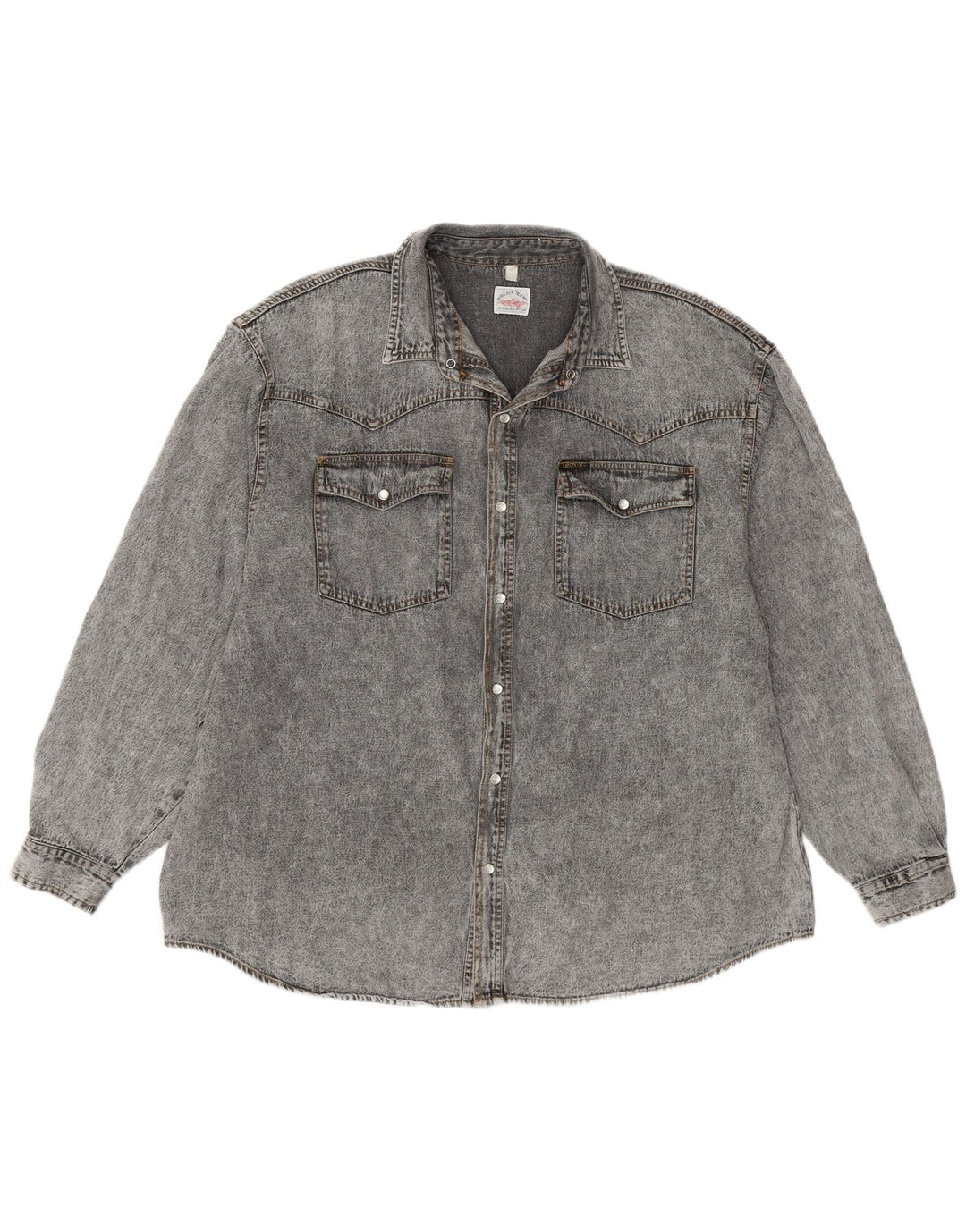 Męska koszula dżinsowa Arizona XL, szara, bawełniana