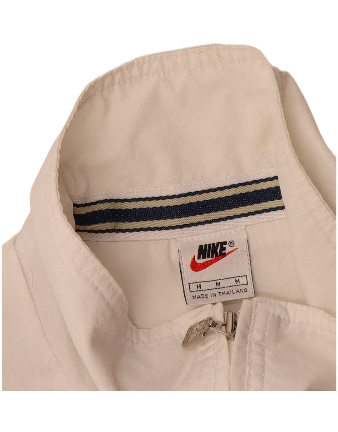 Bezrękawnik męski Nike UK 38 Średni biały nylon