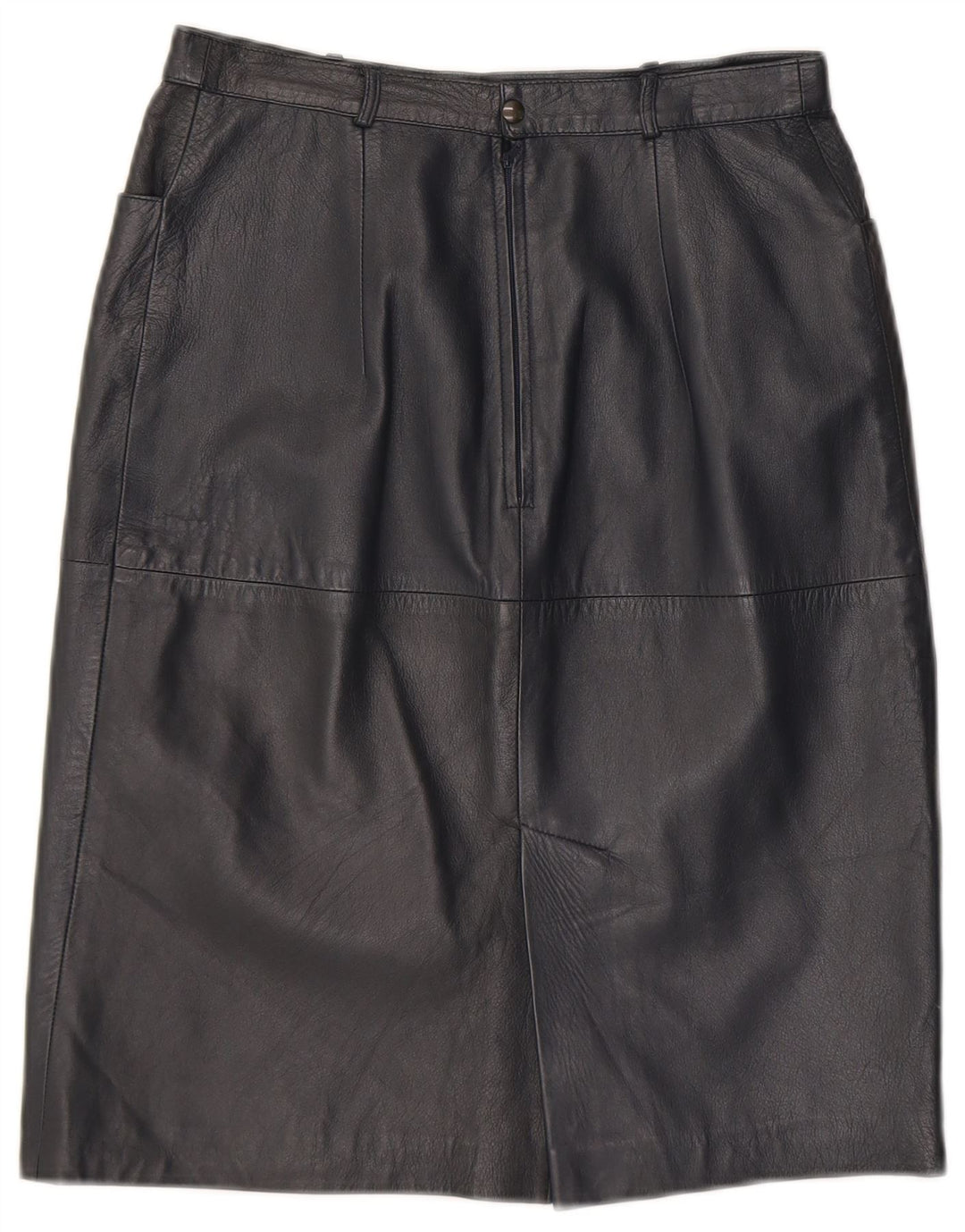 VINTAGE Womens Straight Skirt IT 44 Medium W28  Grey