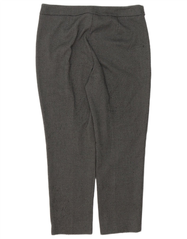 Krótkie spodnie damskie Marks & Spencer UK 12 Medium W34 L26 Szara kratka