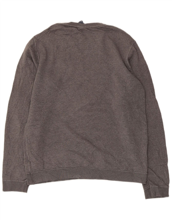 Męska bluza dresowa Nike, średnioszara, bawełniana