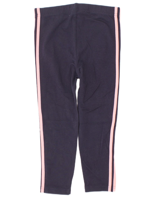 Legginsy Adidas Dziewczęce 3-4 lata Granatowe