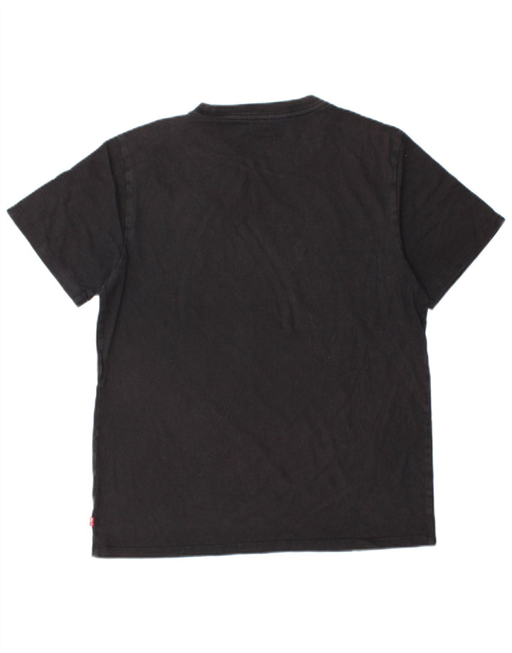 Damska koszulka Levi's Standard Graphic Top UK 14 Medium Black