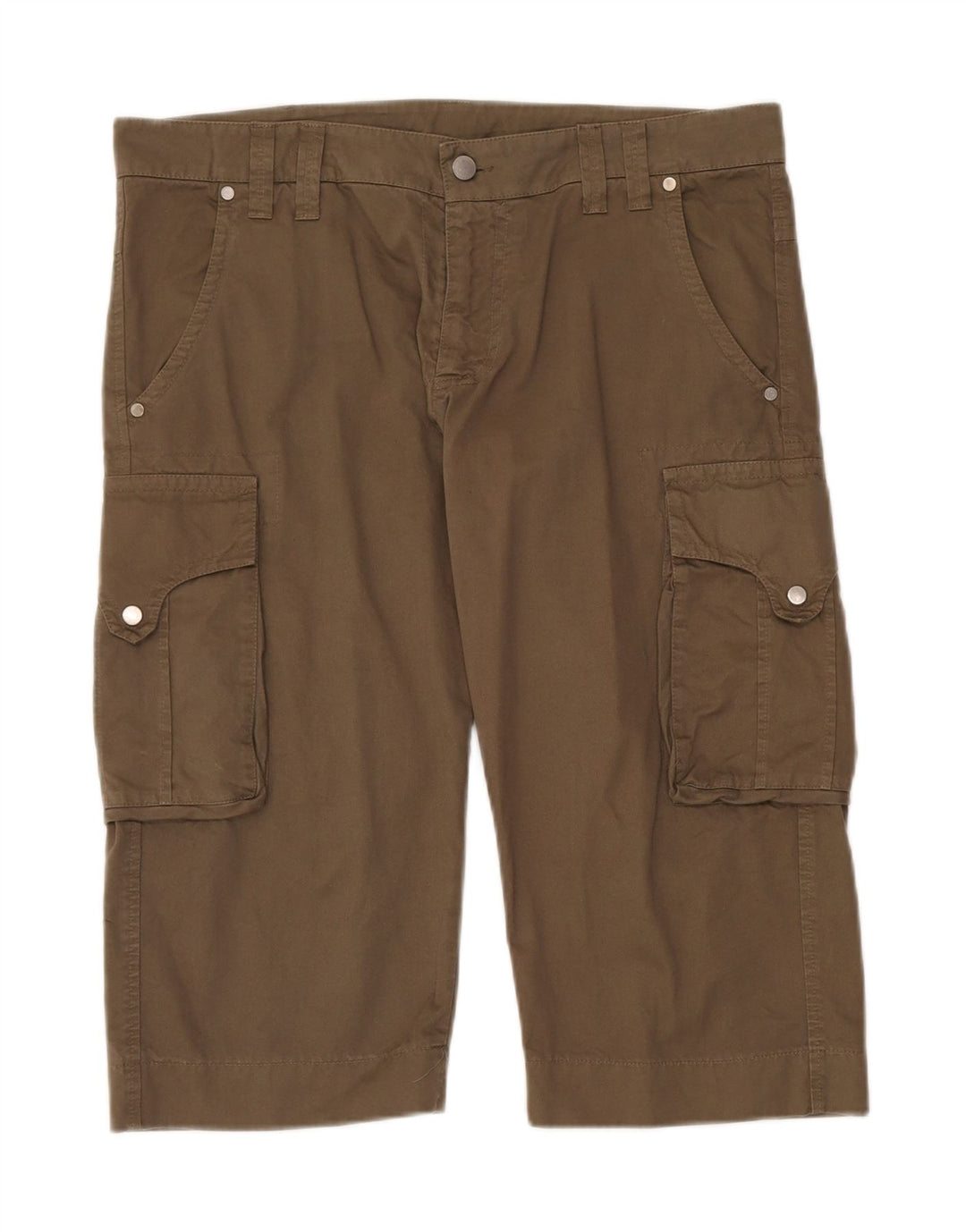 Męskie bermudy GAZZARRINI Cargo IT 50 Large W38, bawełna khaki