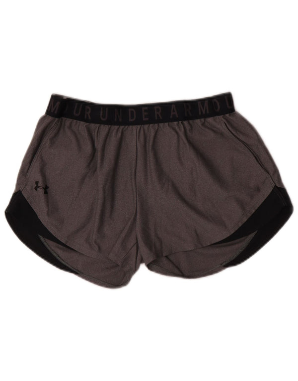 Damskie spodenki sportowe Under Armour UK 12, średnioszare, sportowe z poliestru