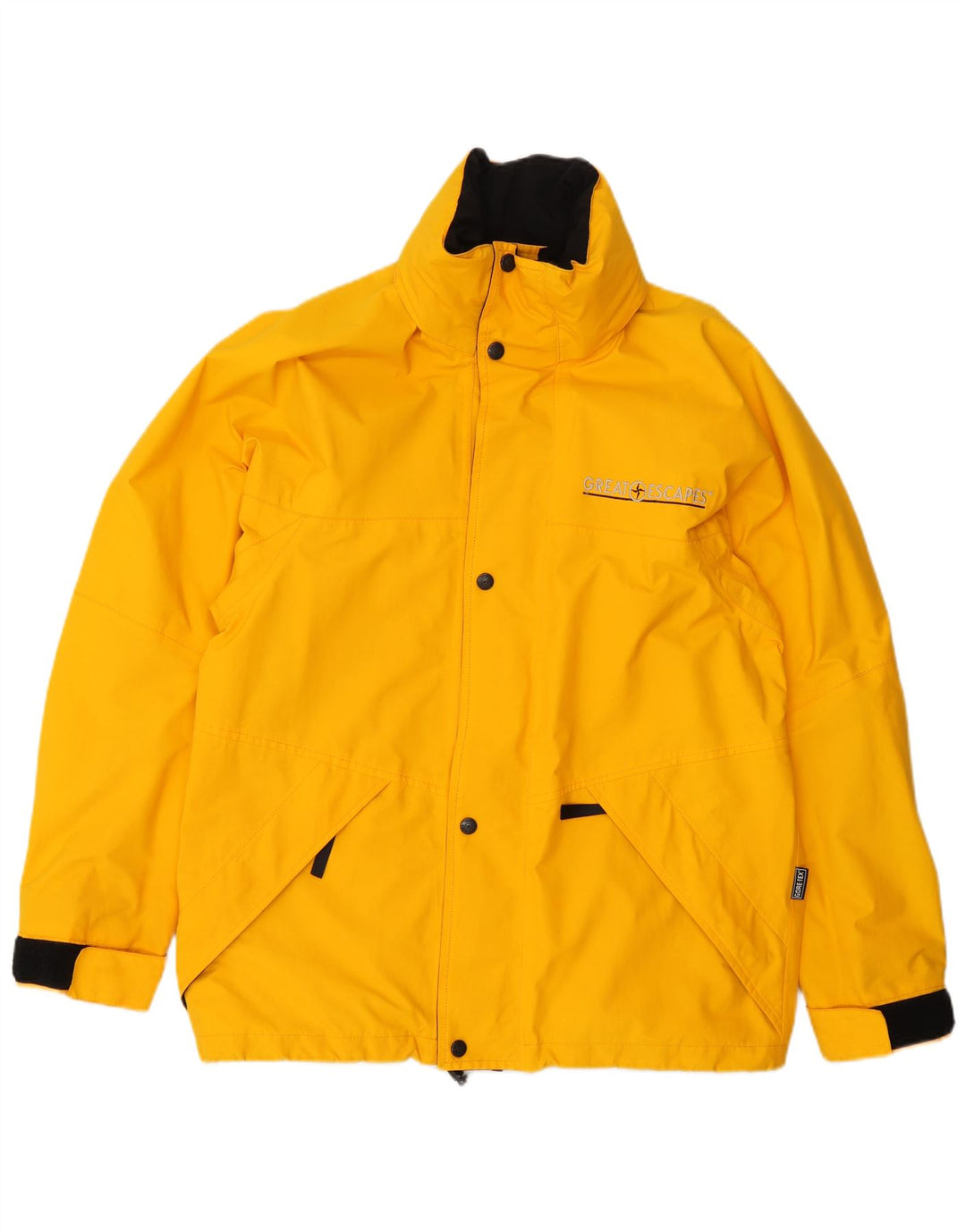 Męska kurtka wiatrówka Gore-Tex Great Escapes UK 38, średnia żółta