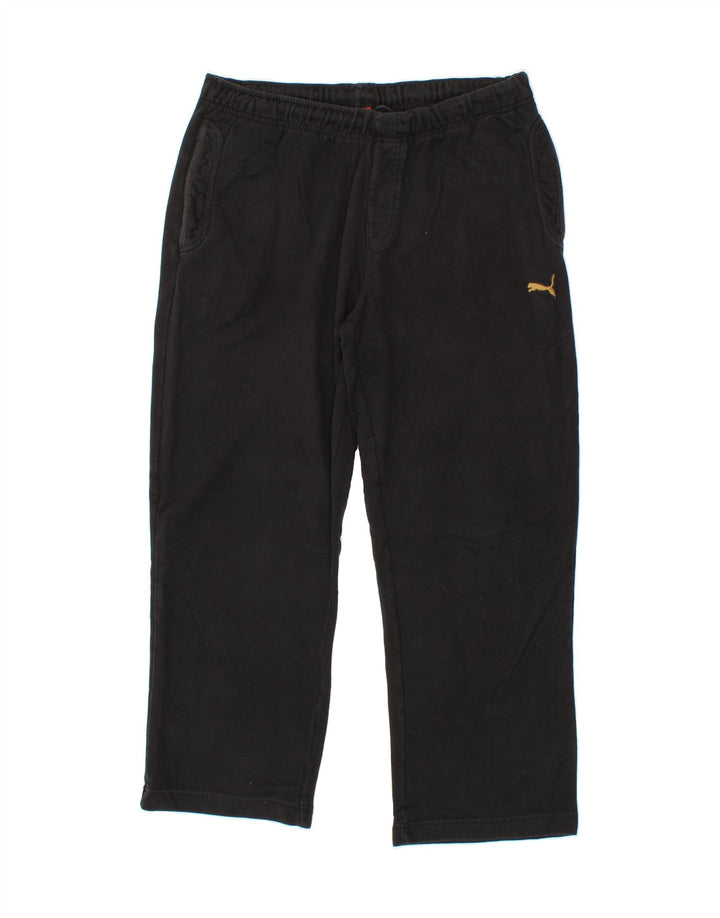 PUMA Mens Tracksuit Trousers Large  Black Vintage Puma and Second-Hand Puma from Messina Hembry 