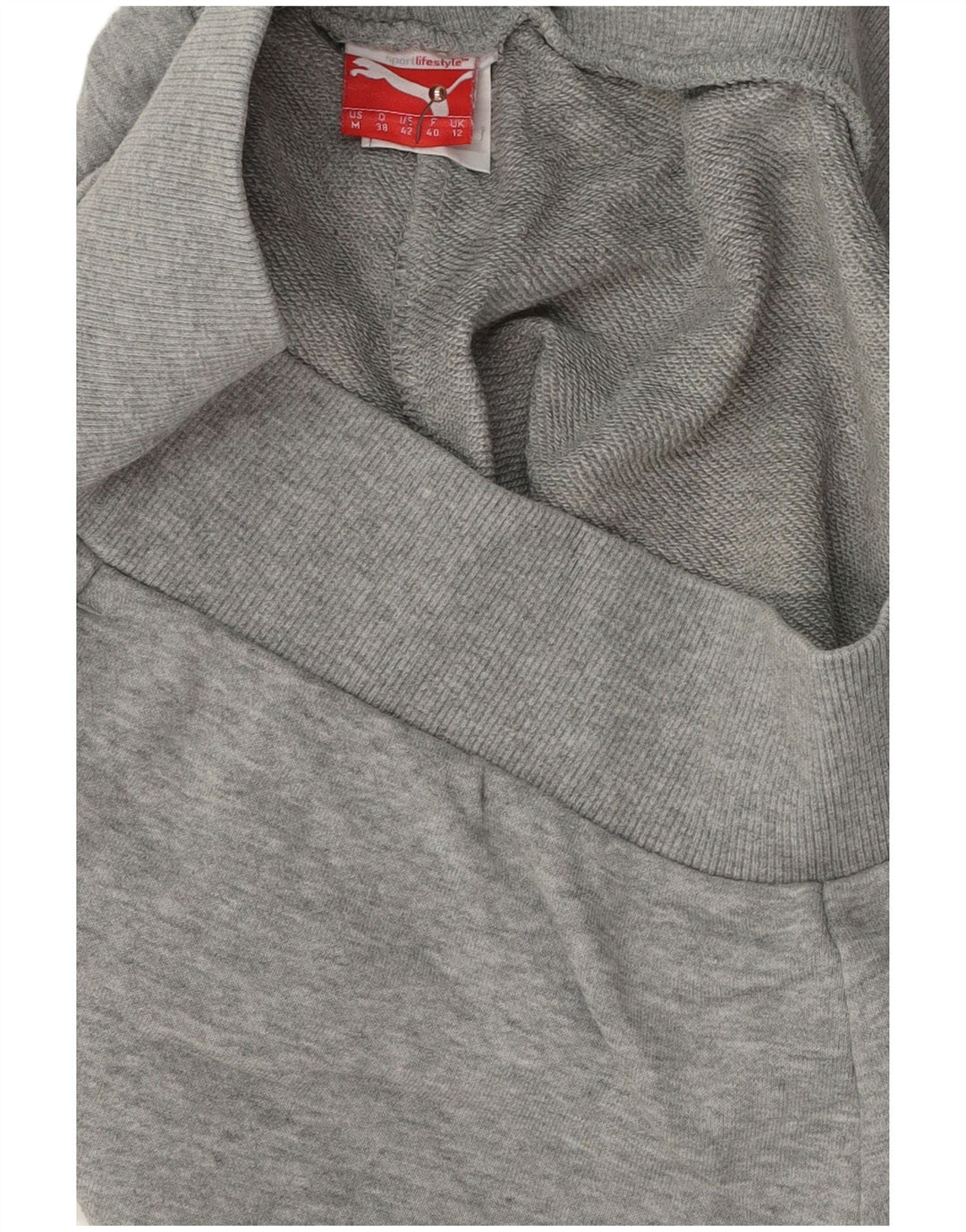 Damskie spodenki sportowe PUMA UK 12 Średnioszare nakrapiane