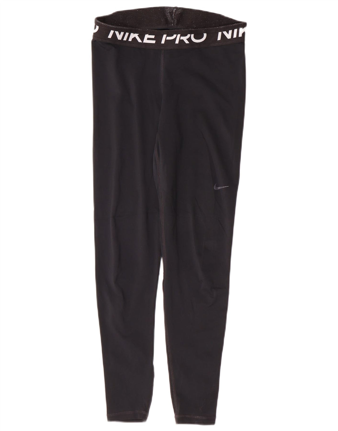 Damskie legginsy Nike Dri Fit Graphic UK 12, średnie, czarne, poliestrowe, sportowe