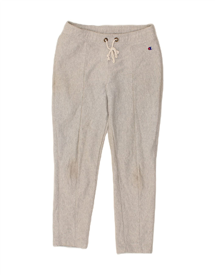 CHAMPION Womens Tracksuit Trousers UK 12 Medium Grey Vintage Champion and Second-Hand Champion from Messina Hembry 