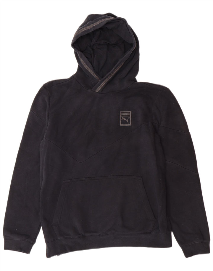 Męski sweter z kapturem PUMA, mały, czarny