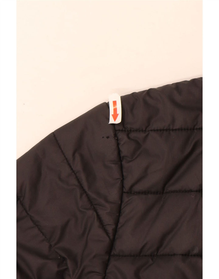 Wyściełana kurtka chłopięca z kapturem The North Face 9-10 lat, średni czarny poliester