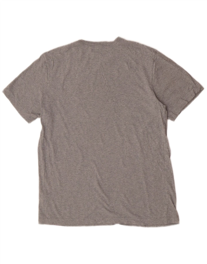 T-shirt męski Nike, średnioszary, bawełniany