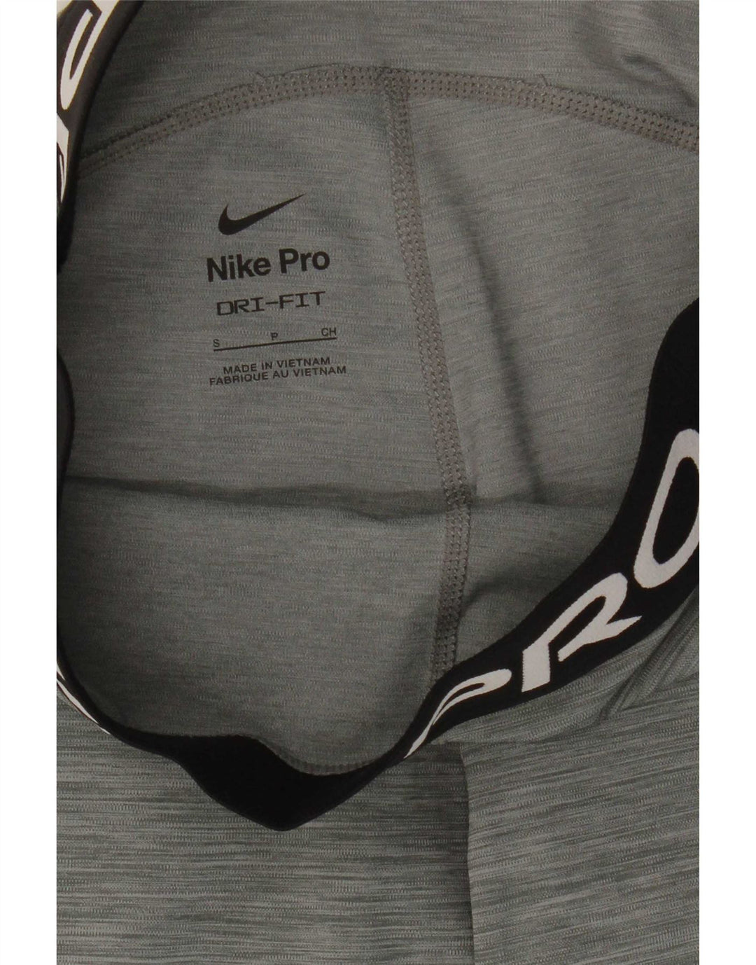 Damskie legginsy Nike Dri Fit Graphic UK 8, małe, szare nakrapiane
