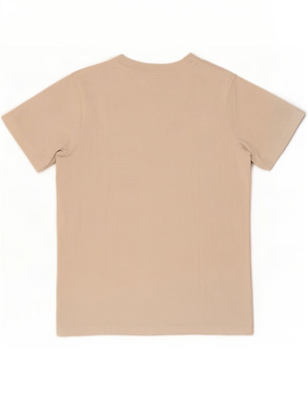 Chłopięcy T-shirt z grafiką Nike, 10-11 lat, bawełna w kolorze średniej bieli