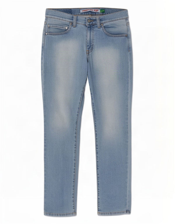 Carrera Męskie 717 Slim Jeans W33 L31 Niebieska bawełna