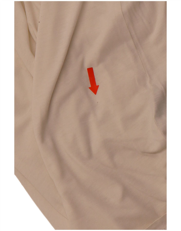 ARMANI JEANS Męski T-shirt Top XL Biała Bawełna