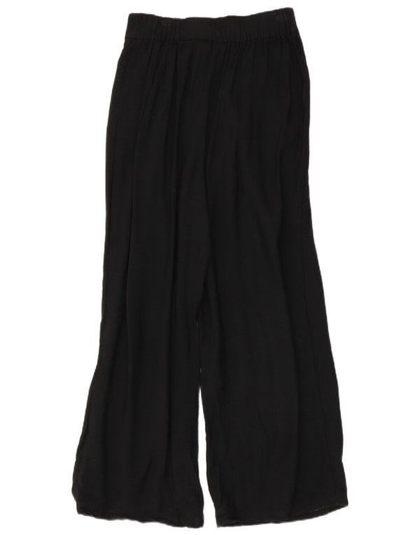 Damskie spodnie haremowe z wysokim stanem Topshop UK 8 Small W28 L25 Czarna wiskoza