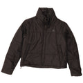 Damska kurtka Adidas Graphic Oversized Padded Jacket UK 4/6 XS Czarny poliester