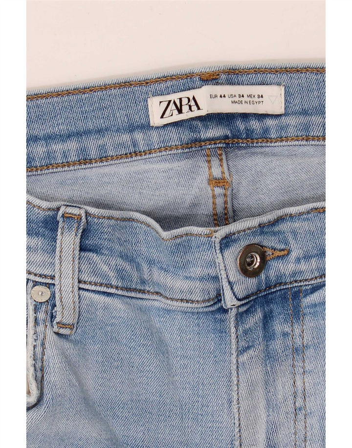 Męskie jeansy slim fit Zara EU 44 Large W34 L28 Blue