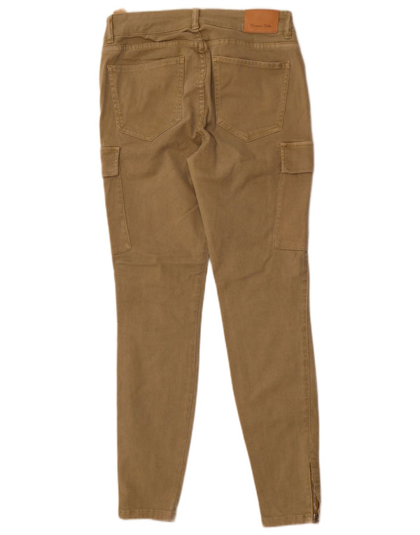 Spodnie damskie Massimo Dutti Skinny Cargo EU 40 Medium W30 L29 Khaki