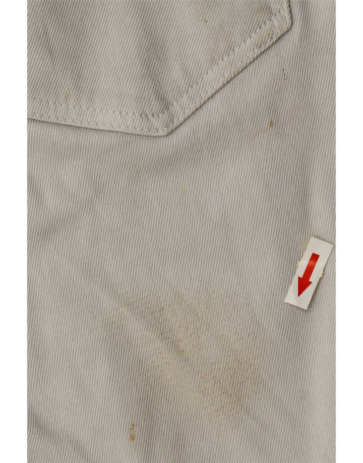 Męskie spodenki jeansowe Zara EU 40 Medium W30, beżowa bawełna