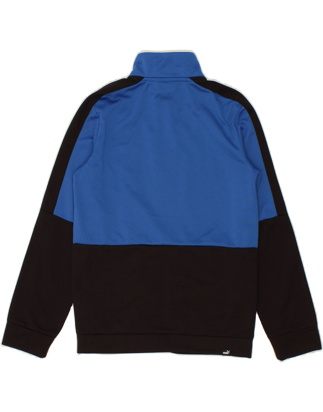 NIKE Boys Graphic Tracksuit Top Jacket 10-11 Years  Blue Colourblock Vintage Nike and Second-Hand Nike from Messina Hembry 