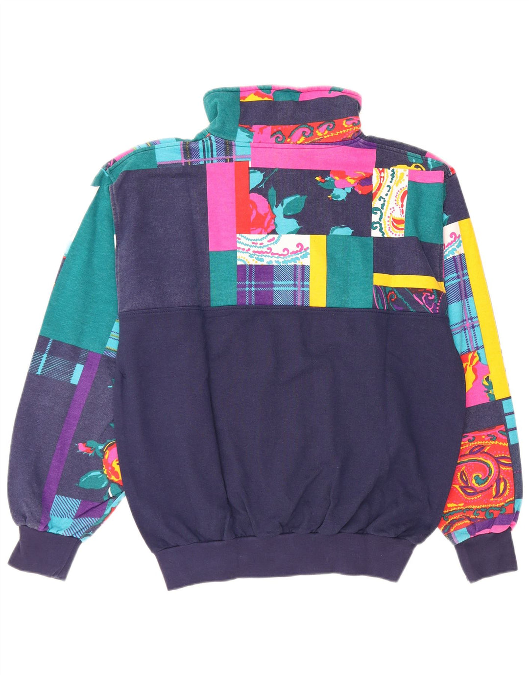 Dres damski TRIGEMA UK 14, średni granatowy, patchworkowa bawełna