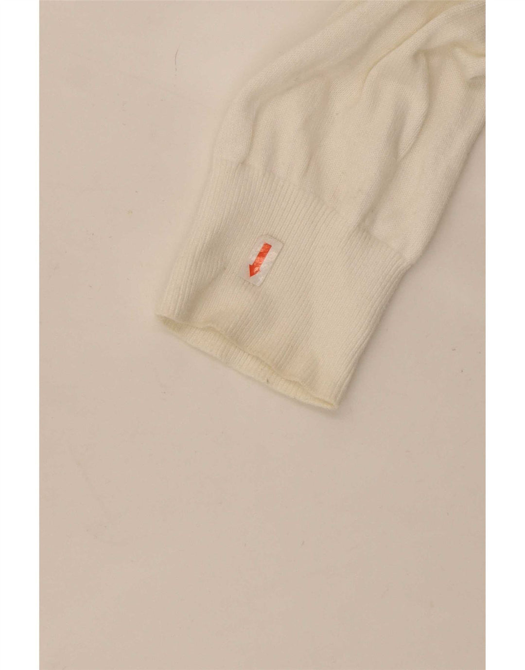 Męski sweter z okrągłym dekoltem Tommy Hilfiger w kolorze średniej bieli