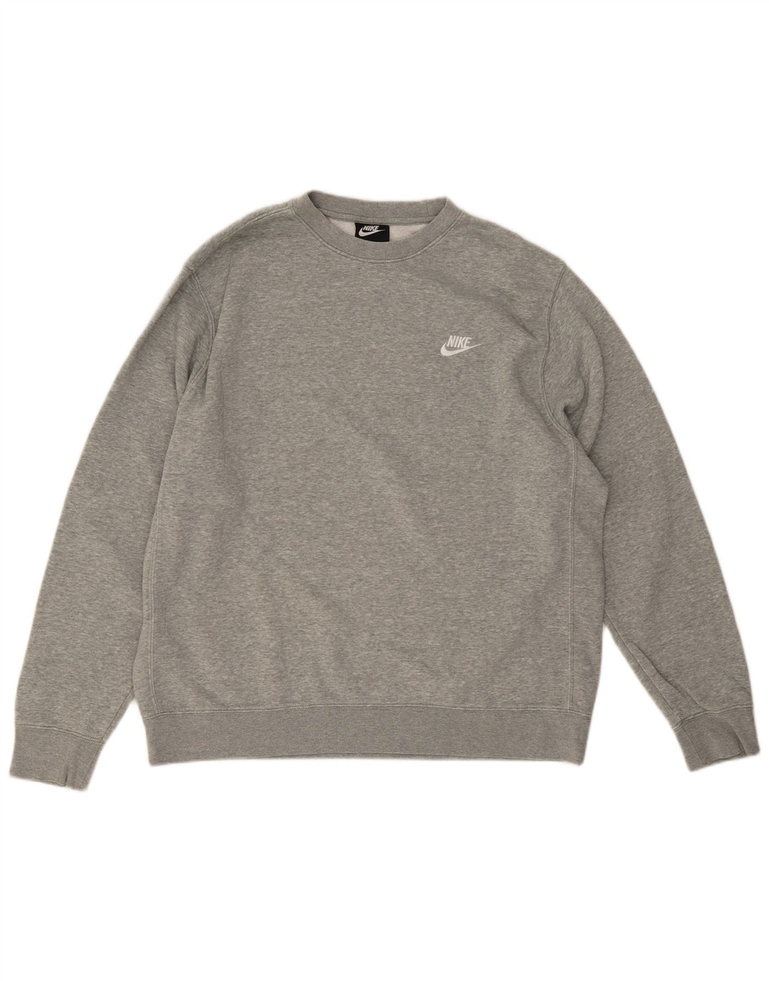 Męska bluza dresowa Nike, duża, szara, nakrapiana bawełna