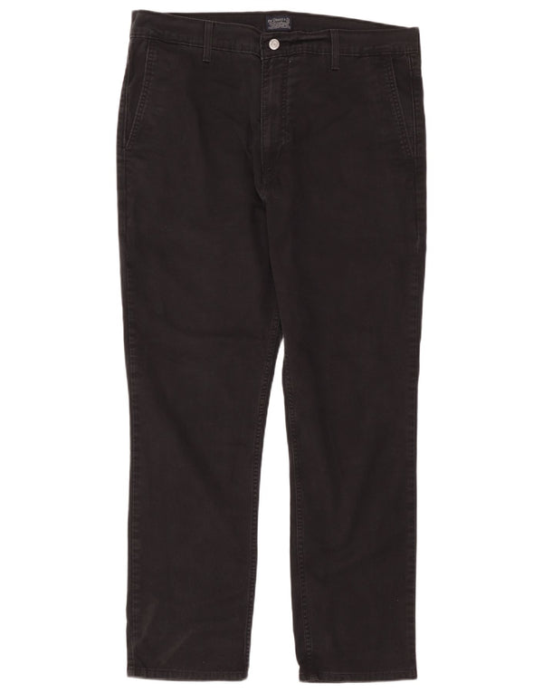 Męskie spodnie Chino Levi's W36 L30 Czarna bawełna
